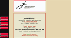 Desktop Screenshot of janehurl.com